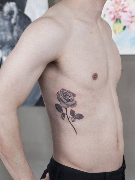 tatuajes en las costillas hombres|Tatuajes en las costillas pequeños para hombre